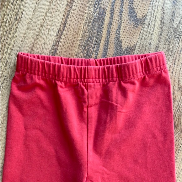 Hanna Andersson - Bright Basics Leggings in Tomato - Picture 2 of 9